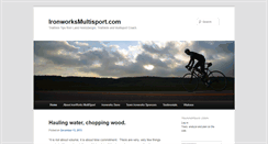 Desktop Screenshot of ironworksmultisport.com