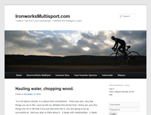 Tablet Screenshot of ironworksmultisport.com